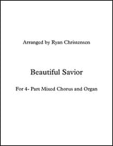 Beautiful Savior SATB choral sheet music cover